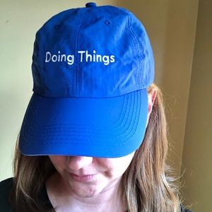 Outdoor Voices Doing Things Blue Baseball Hat